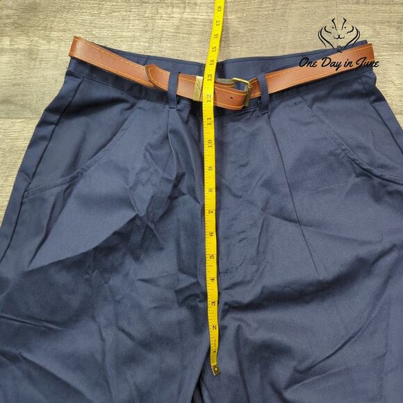 Chic Belted Straight Leg Pants Size 16 - Picture 4 of 6